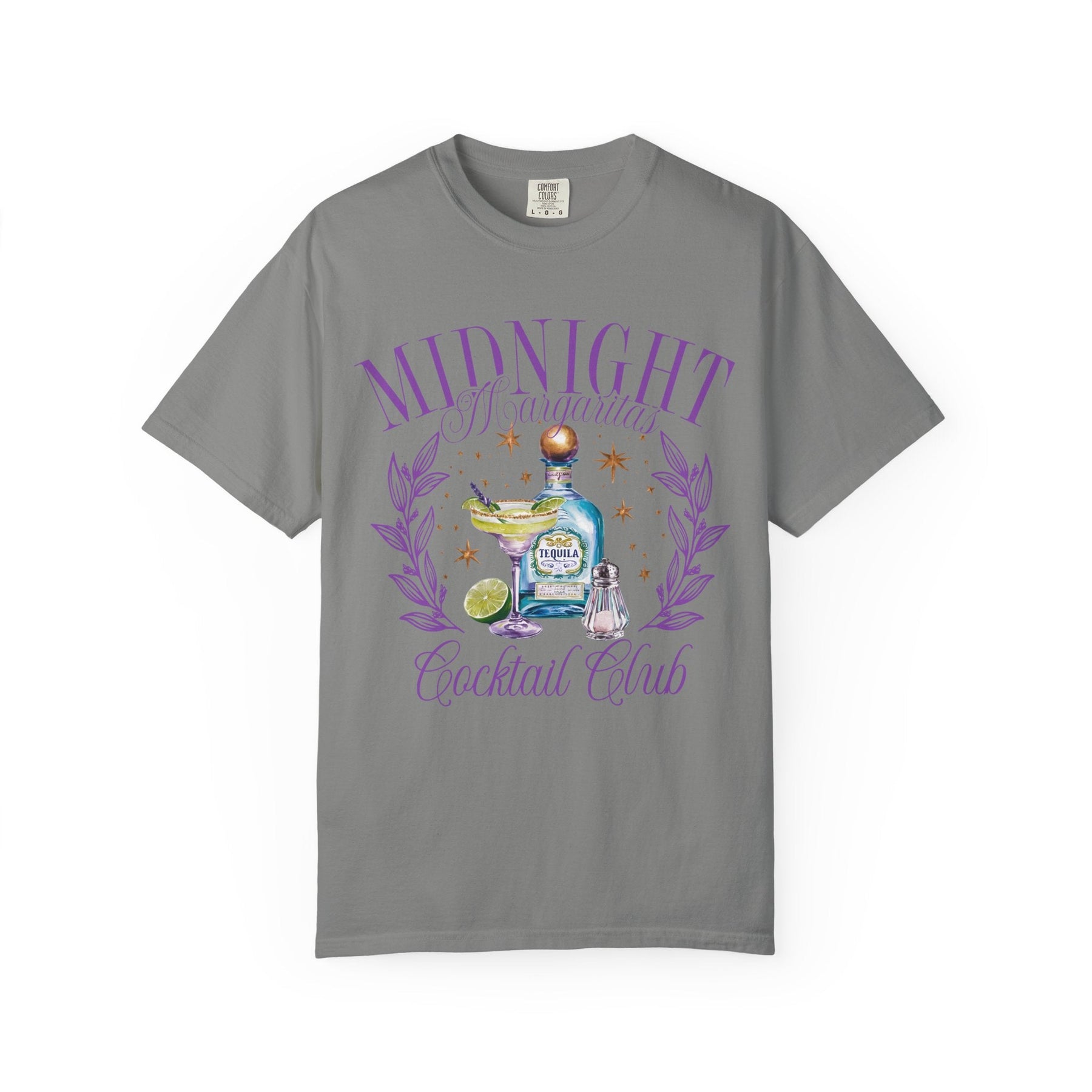 Midnight Margaritas Cocktail Club Comfy Tee - Goth Cloth Co.T-Shirt14851205150322481156