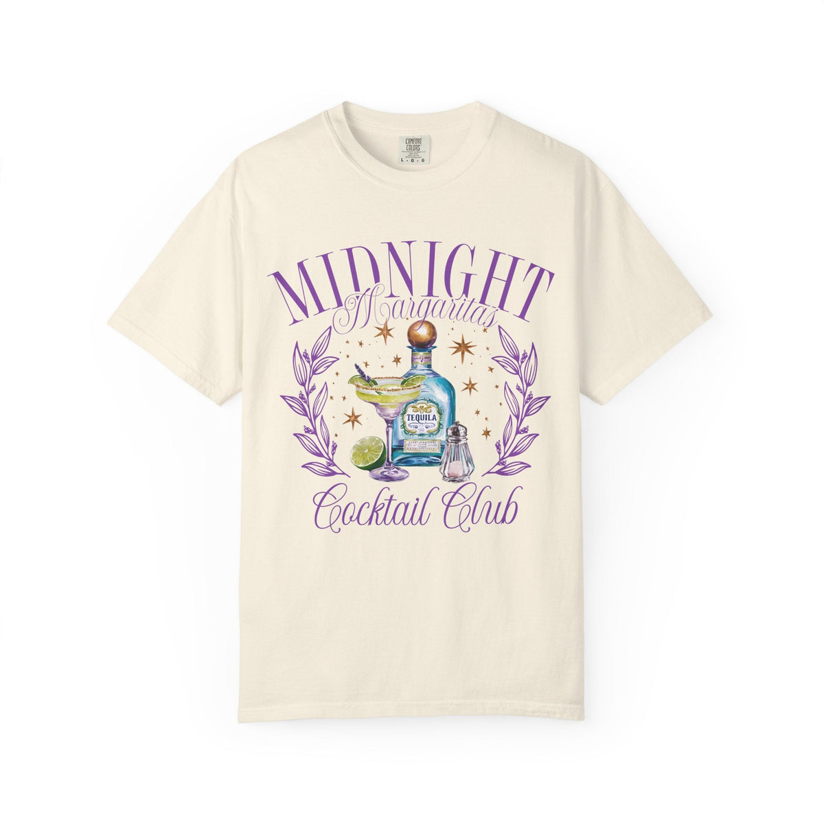 Midnight Margaritas Cocktail Club Comfy Tee - Goth Cloth Co.T-Shirt17937172232462912939