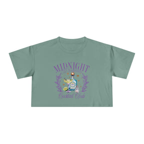 Midnight Margaritas Cocktail Club Crop Top - Goth Cloth Co.T-Shirt15501987968618876198