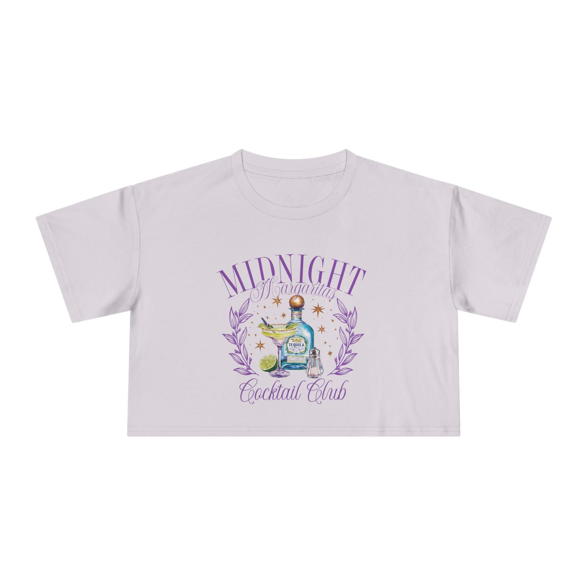 Midnight Margaritas Cocktail Club Crop Top - Goth Cloth Co.T-Shirt17661057480100816801