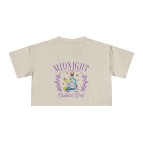 Midnight Margaritas Cocktail Club Crop Top - Goth Cloth Co.T-Shirt27615357208539928143