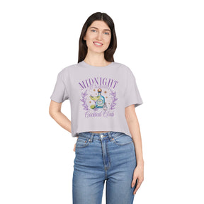 Midnight Margaritas Cocktail Club Crop Top - Goth Cloth Co.T-Shirt99108478943313989798