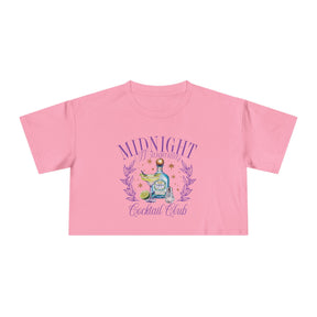 Midnight Margaritas Cocktail Club Crop Top - Goth Cloth Co.T-Shirt99108478943313989798