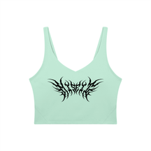 Misfit Metal Font Women's Sports Bra - Goth Cloth Co.261001PODAC1496#006