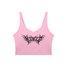 Misfit Metal Font Women's Sports Bra - Goth Cloth Co.261001PODAC1496#011