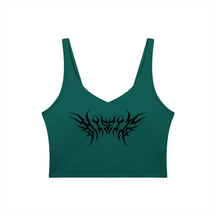 Misfit Metal Font Women's Sports Bra - Goth Cloth Co.261001PODAC1496#026