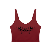 Misfit Metal Font Women's Sports Bra - Goth Cloth Co.261001PODAC1496#031