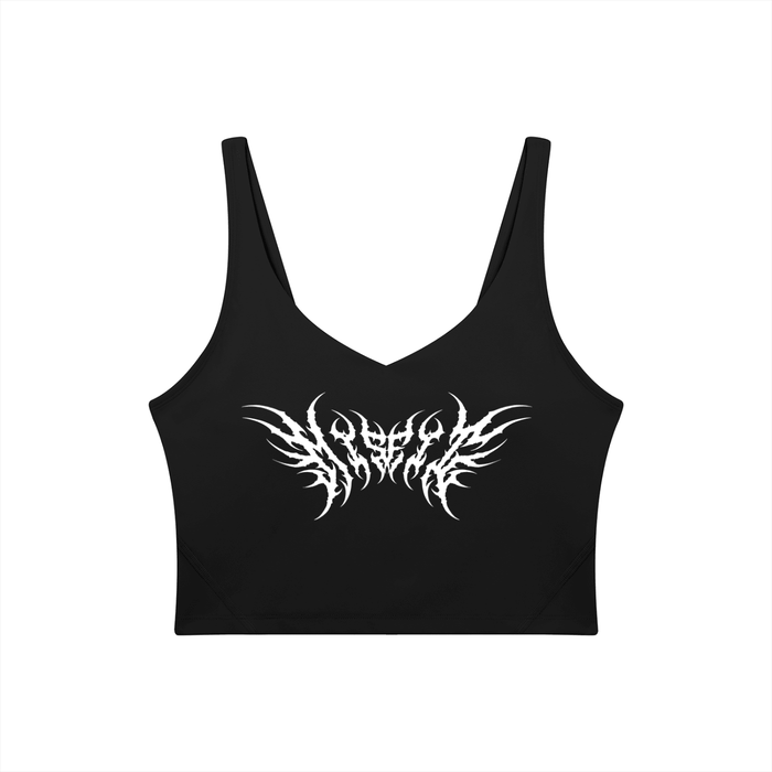 Misfit Metal Font Women's Sports Bra - Goth Cloth Co.261001PODAC2356#001