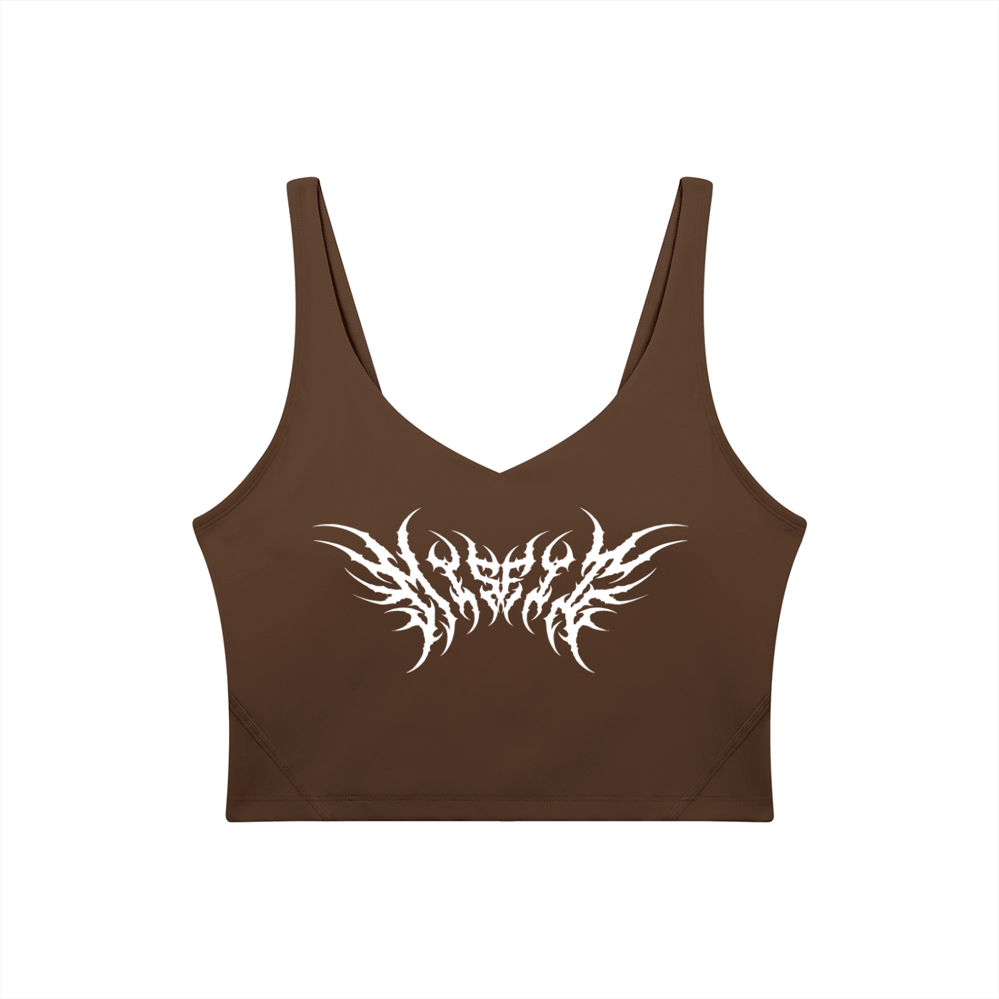 Misfit Metal Font Women's Sports Bra