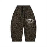 Misfits Bat Leopard Barrel Leg Sweatpants - Goth Cloth Co.260924PODPX11088#001