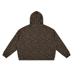 Misfits Bat Leopard Full Zip Hoodie
