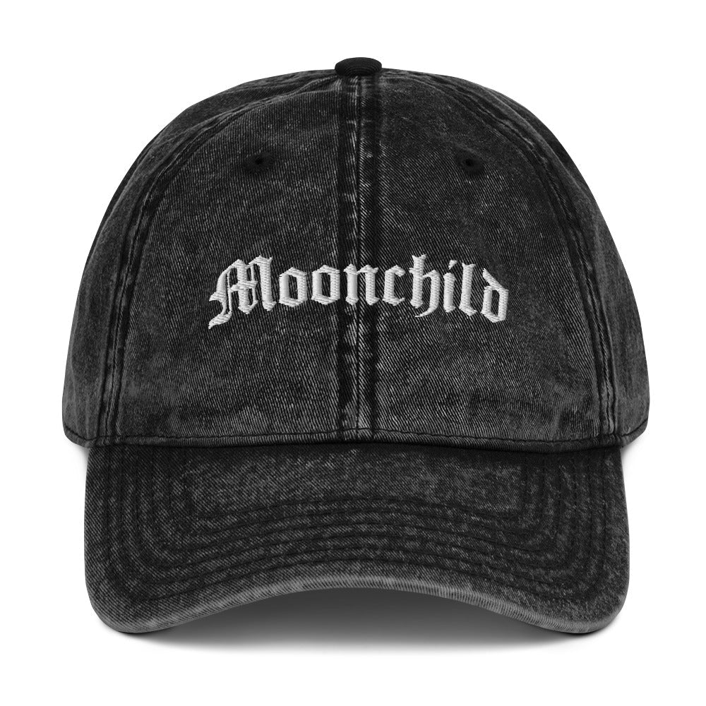 Moonchild Vintage Dad Cap - Goth Cloth Co.gymwear3799806_9791