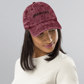 Moonchild Vintage Dad Cap - Goth Cloth Co.gymwear3963942_16747