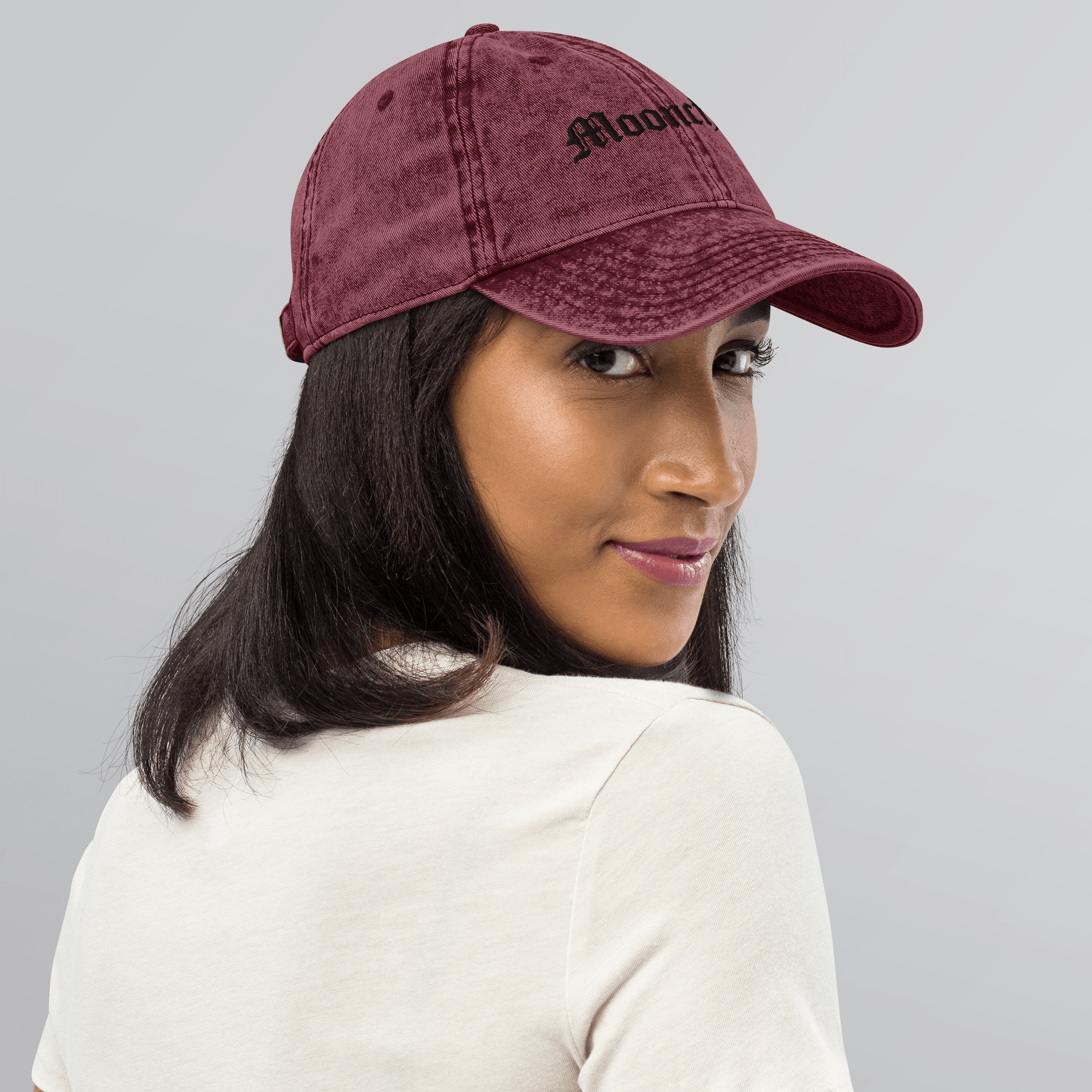 Moonchild Vintage Dad Cap - Goth Cloth Co.gymwear3963942_16747