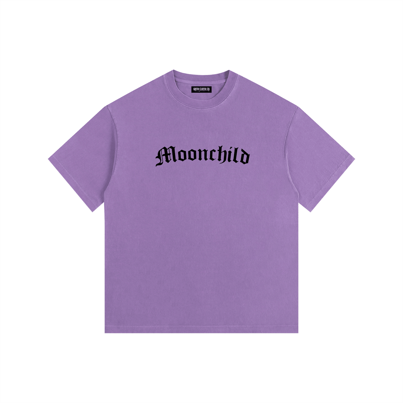 Moonchild Vintage Wash Cotton T-Shirt - Goth Cloth Co.gymwear260813PODPQ0758025