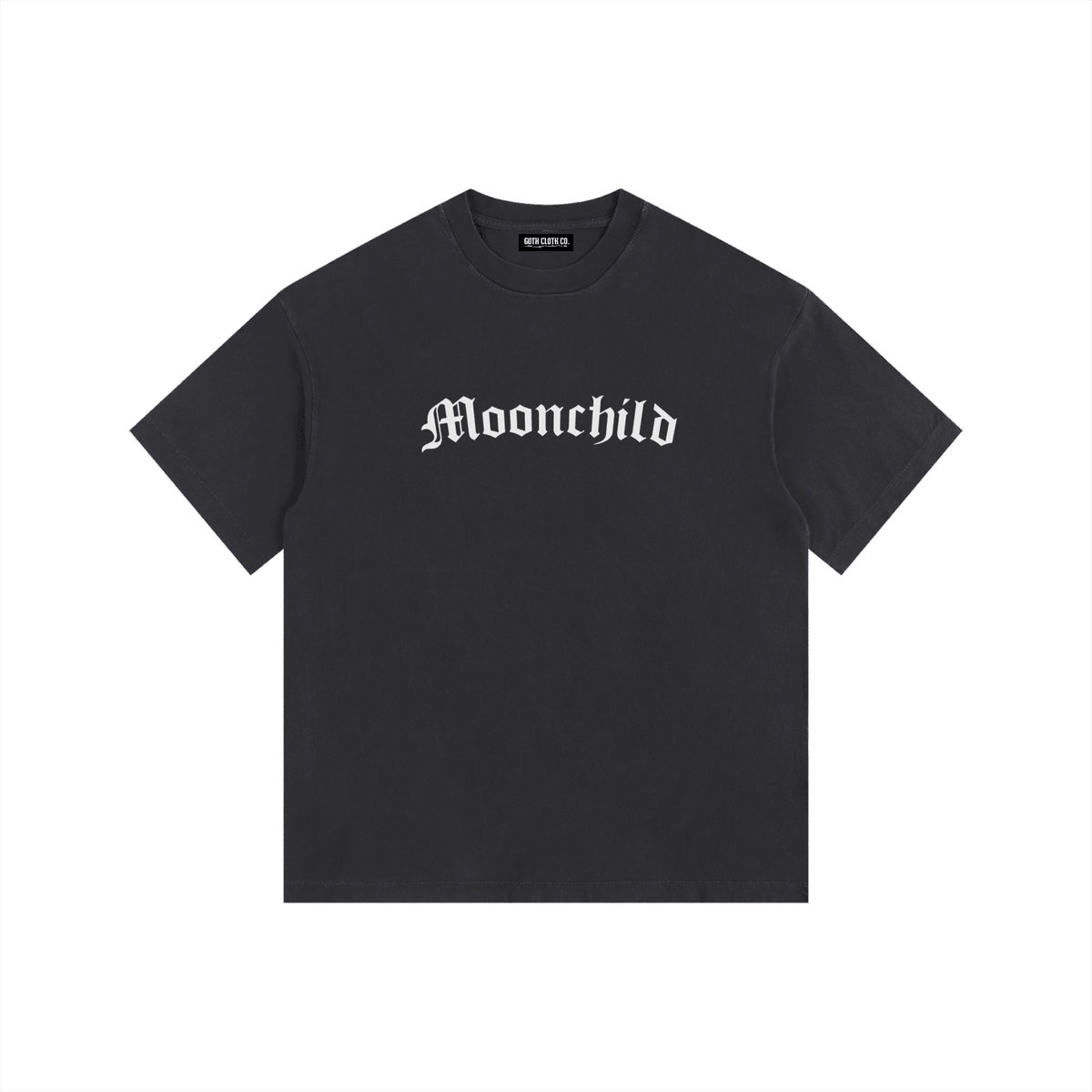 Moonchild Vintage Wash Cotton T-Shirt - Goth Cloth Co.gymwear260813PODPQ0763001