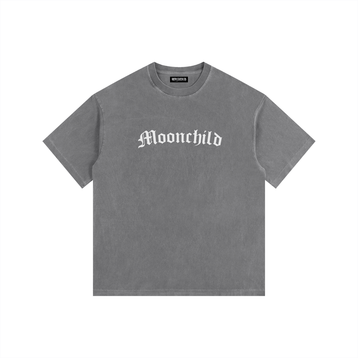 Moonchild Vintage Wash Cotton T-Shirt - Goth Cloth Co.gymwear260813PODPQ0763009