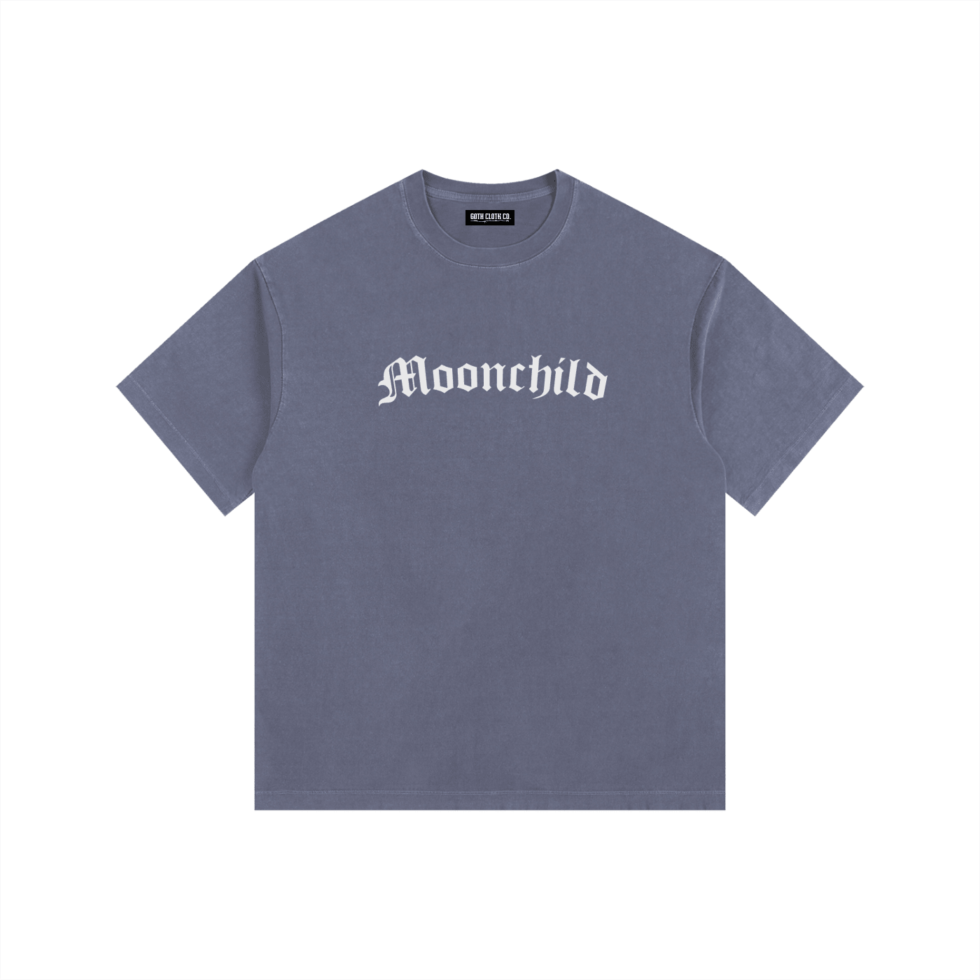 Moonchild Vintage Wash Cotton T-Shirt - Goth Cloth Co.gymwear260813PODPQ0763025
