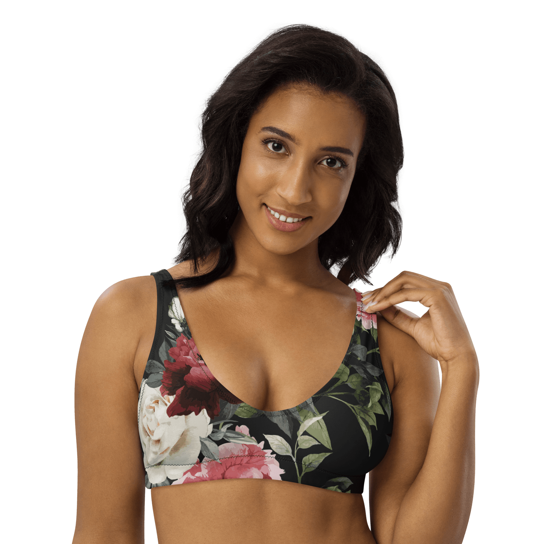 Morning Rose Sport Bikini Top - Goth Cloth Co.2793869_12035