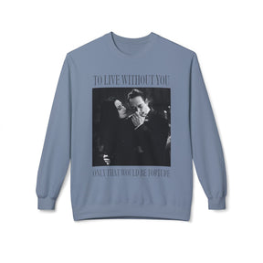 Morticia and Gomez Film Quote Fleece Sweatshirt - Goth Cloth Co.Sweatshirt16567726639860746547