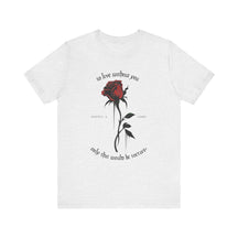 Morticia & Gomez 'To Live Without You' Gothic Rose Tee - Goth Cloth Co.T-Shirt20558794712589863793