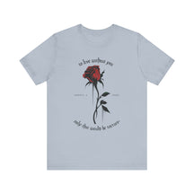 Morticia & Gomez 'To Live Without You' Gothic Rose Tee - Goth Cloth Co.T-Shirt24732183290297483243