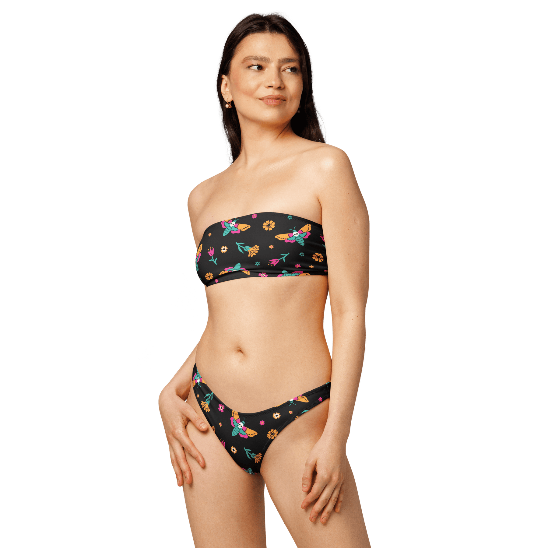 Moth Magic Bandeau Bikini Top - Goth Cloth Co.5910920_22682