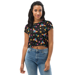 Moth Magic Crop Top - Goth Cloth Co.3163434_9340