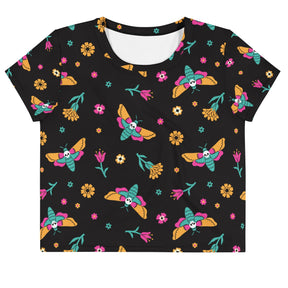 Moth Magic Crop Top - Goth Cloth Co.3163434_9340