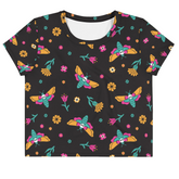 Moth Magic Crop Top - Goth Cloth Co.3163434_9340