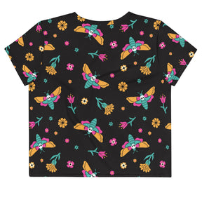 Moth Magic Crop Top - Goth Cloth Co.3163434_9340
