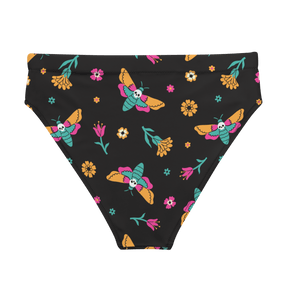 Moth Magic High Waisted Sport Bikini Bottom - Goth Cloth Co.1292951_12042