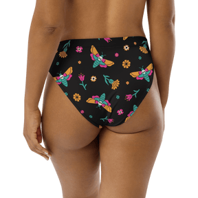 Moth Magic High Waisted Sport Bikini Bottom - Goth Cloth Co.1292951_12042