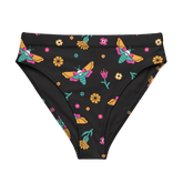 Moth Magic High Waisted Sport Bikini Bottom - Goth Cloth Co.1292951_12042