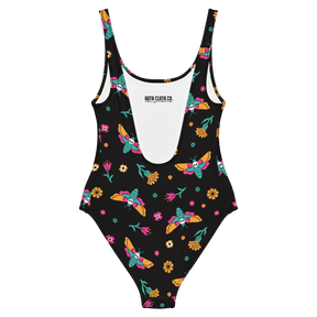 Moth Magic One - Piece Swimsuit - Goth Cloth Co.9600069_9014