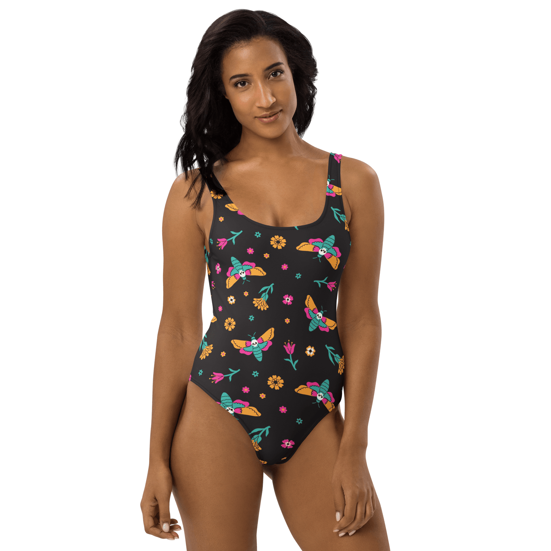 Moth Magic One - Piece Swimsuit - Goth Cloth Co.9600069_9014