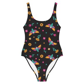 Moth Magic One - Piece Swimsuit - Goth Cloth Co.9600069_9014