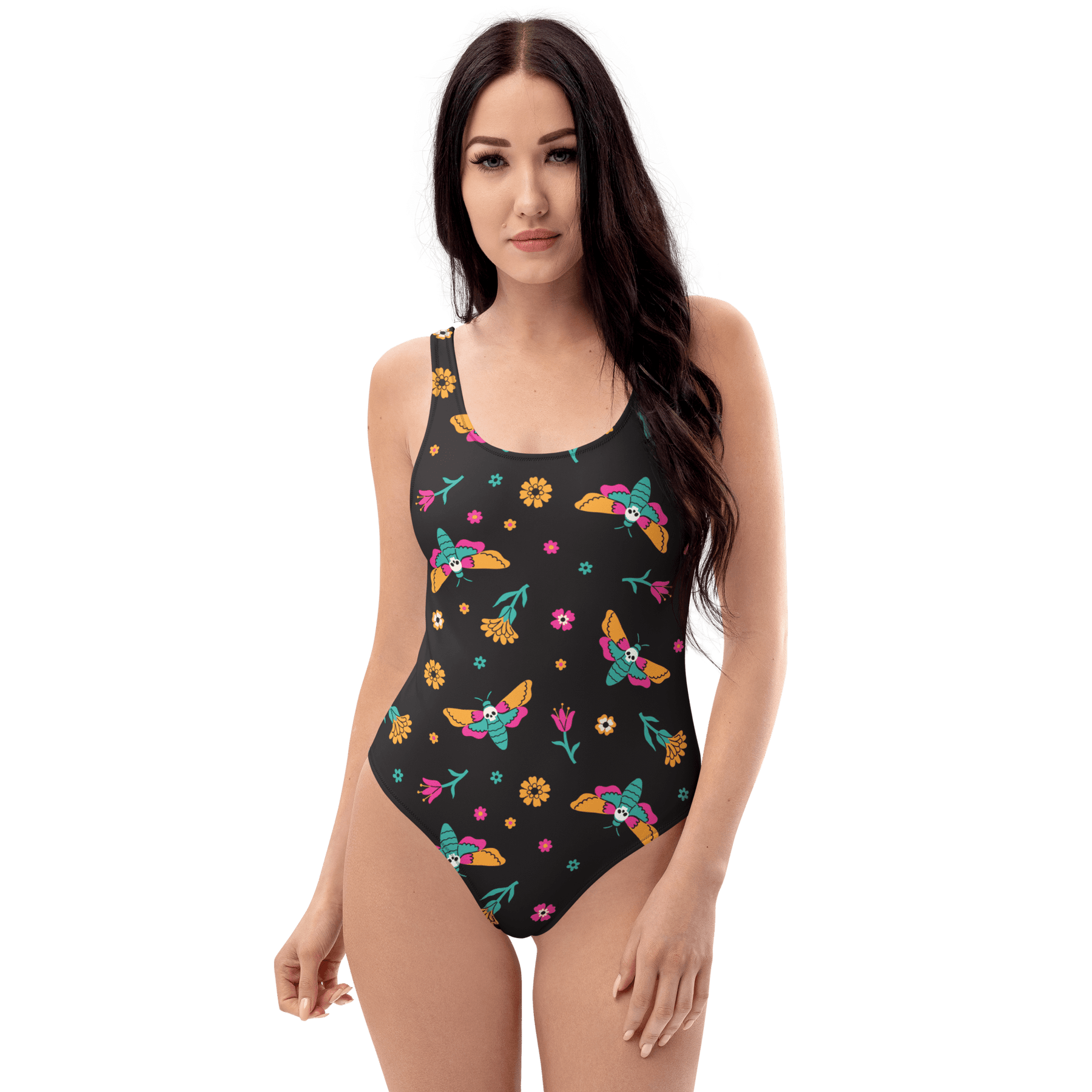 Moth Magic One - Piece Swimsuit - Goth Cloth Co.9600069_9014