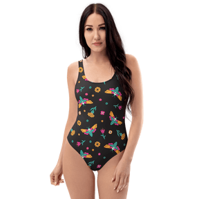 Moth Magic One - Piece Swimsuit - Goth Cloth Co.9600069_9014