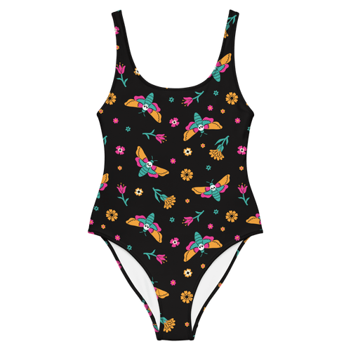 Moth Magic One - Piece Swimsuit - Goth Cloth Co.9600069_9014