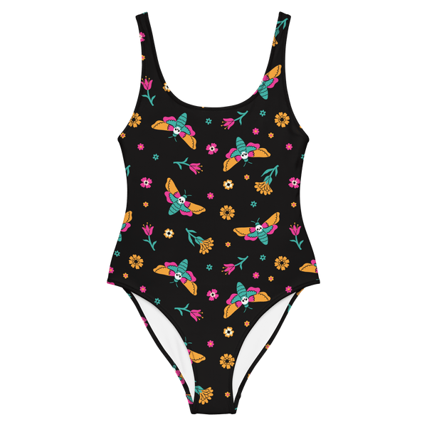 Moth Magic One - Piece Swimsuit - Goth Cloth Co.9600069_9014