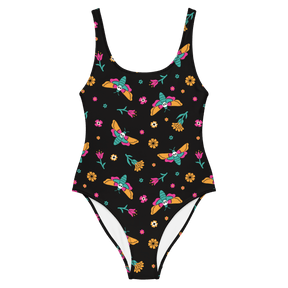 Moth Magic One - Piece Swimsuit - Goth Cloth Co.9600069_9014