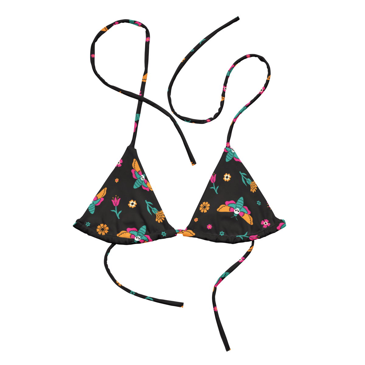 Moth Magic String Bikini Top - Goth Cloth Co.5923064_16564