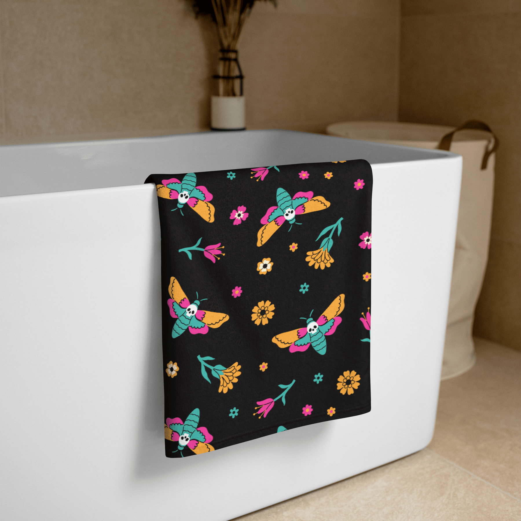 Moth Magic Towel - Goth Cloth Co.6038039_8874