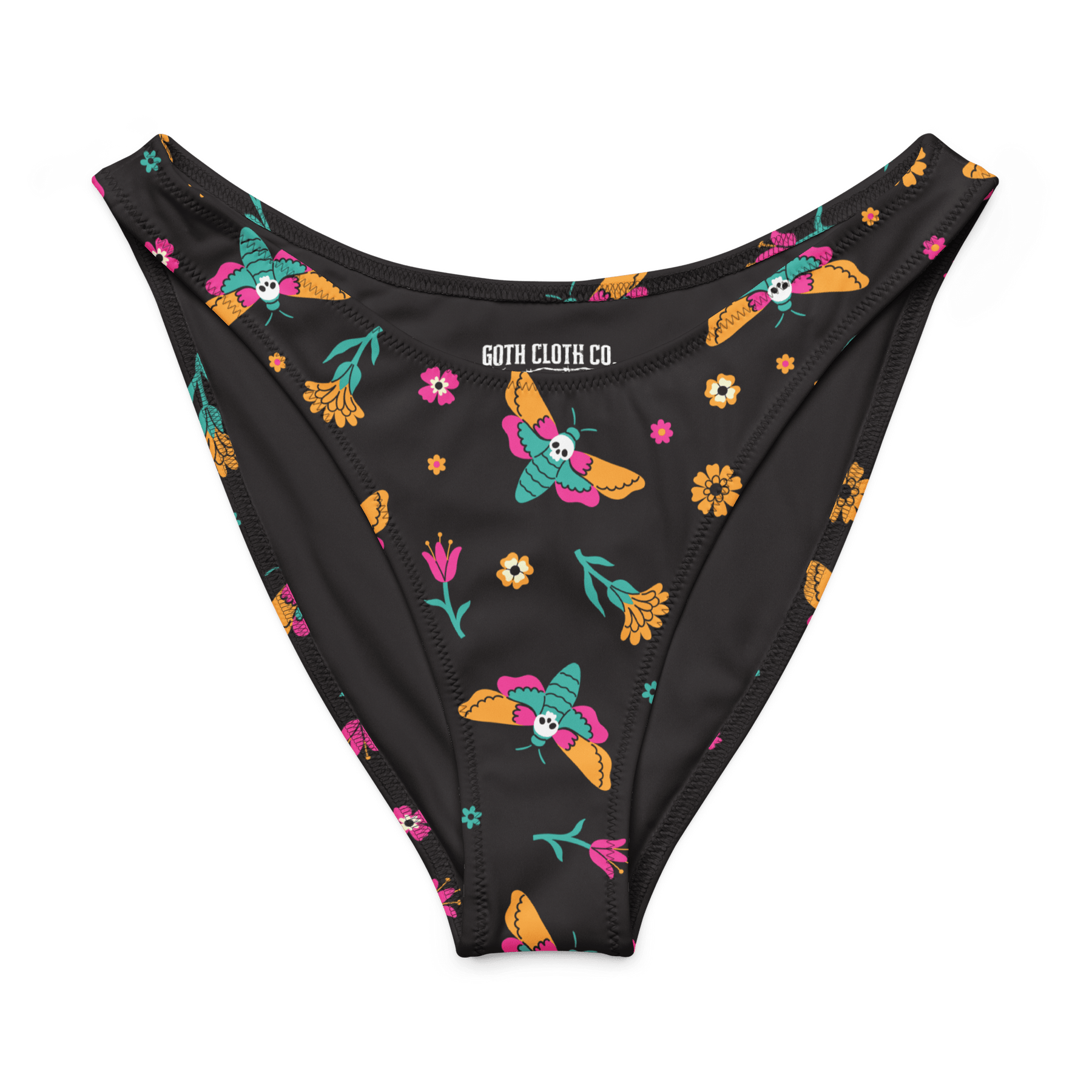 Moth Magic V - Cut Bikini Bottom - Goth Cloth Co.4880589_22693