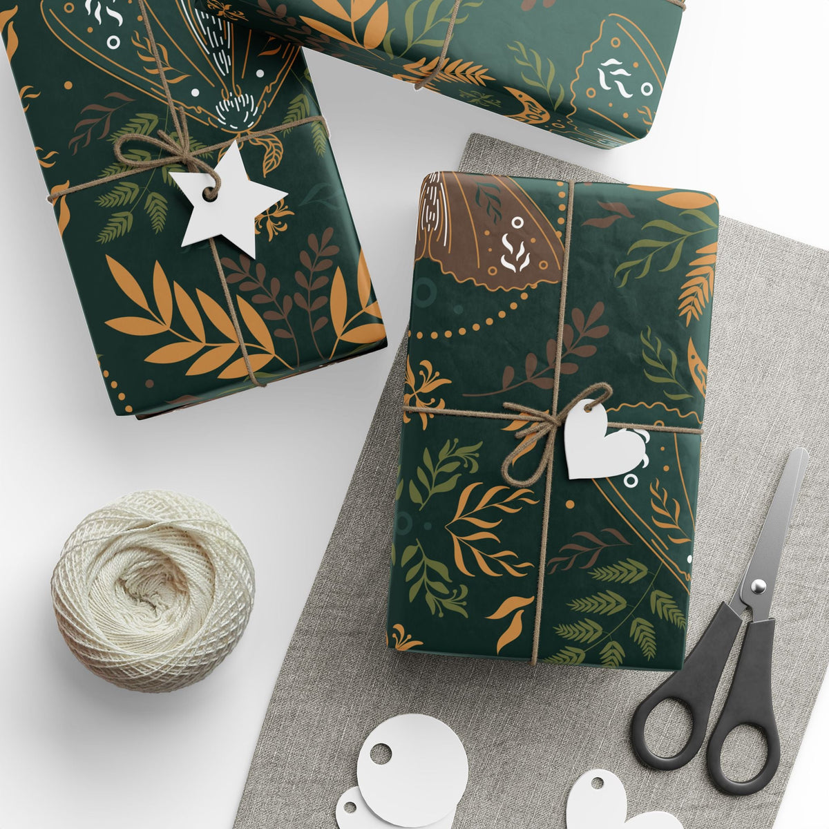 Mothlit Grove Gift Wrap - Goth Cloth Co.Home Decor16982861952560655179