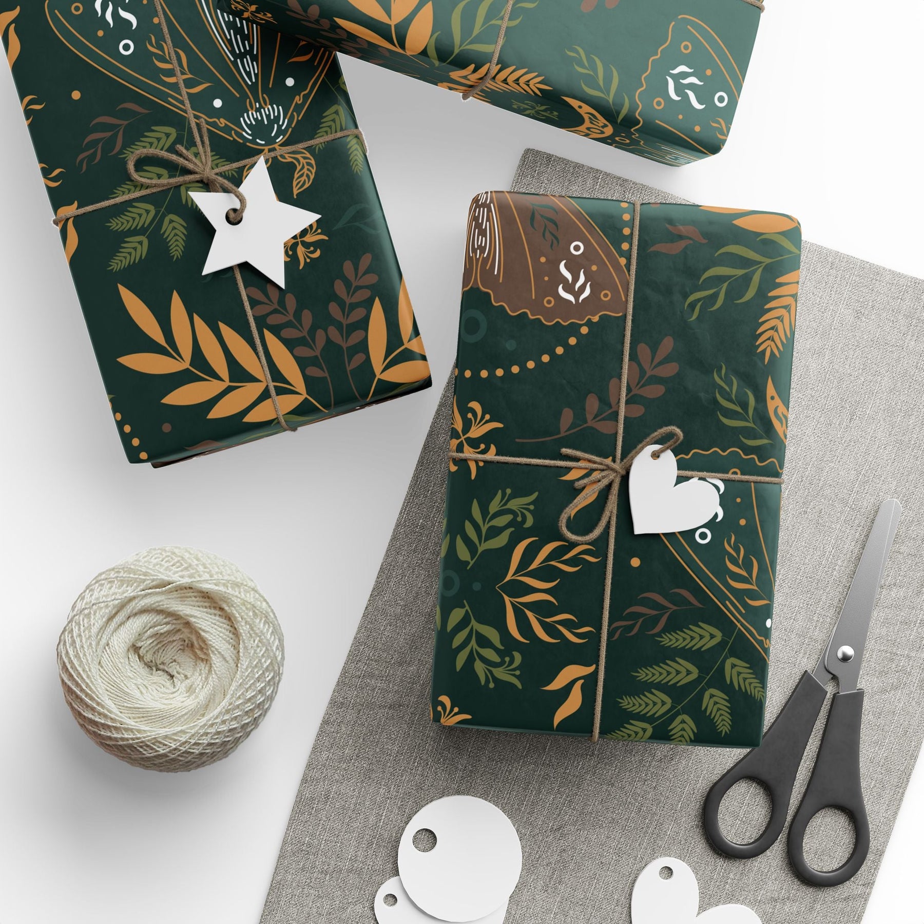 Mothlit Grove Gift Wrap - Goth Cloth Co.Home Decor16982861952560655179