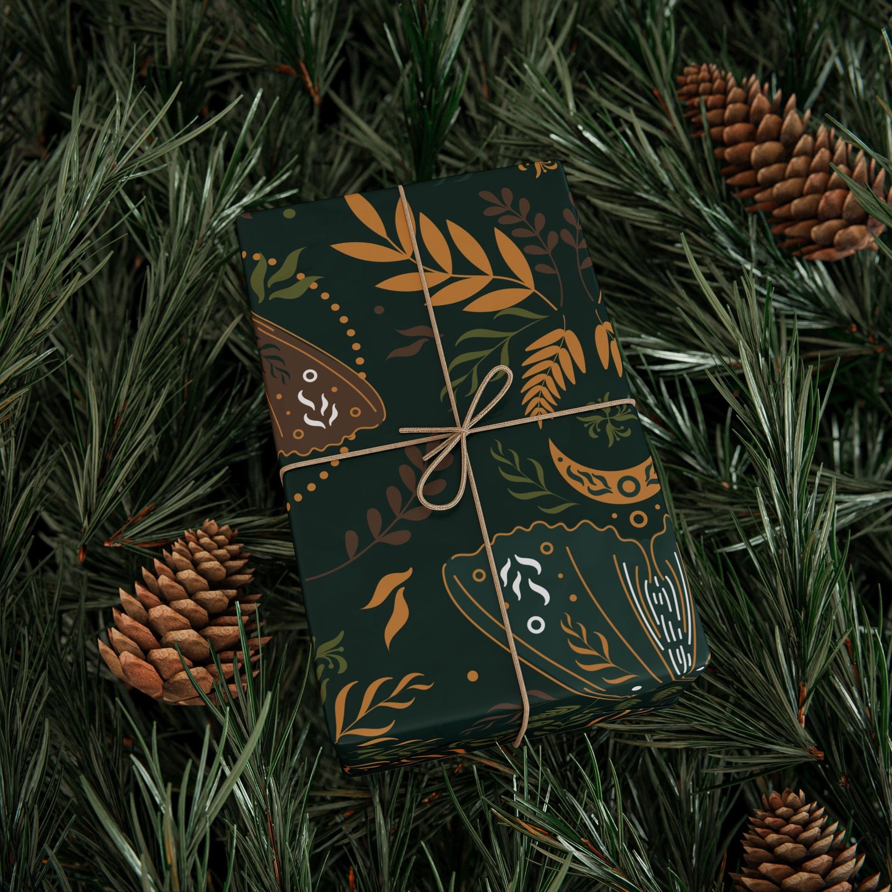Mothlit Grove Gift Wrap - Goth Cloth Co.Home Decor16982861952560655179