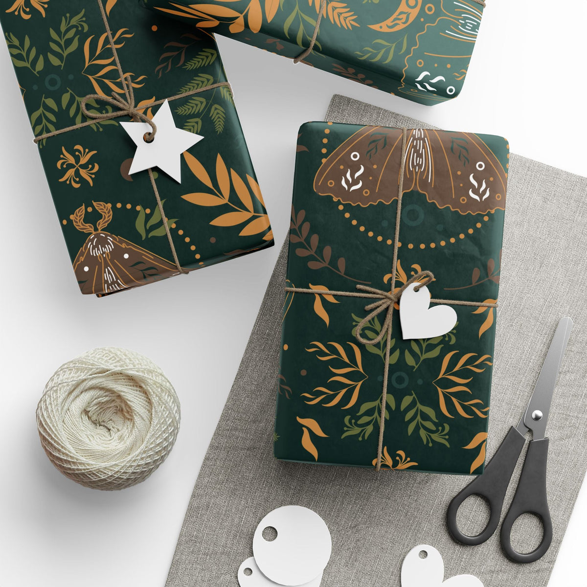 Mothlit Grove Gift Wrap - Goth Cloth Co.Home Decor16982861952560655179