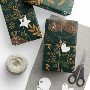 Mothlit Grove Gift Wrap - Goth Cloth Co.Home Decor16982861952560655179